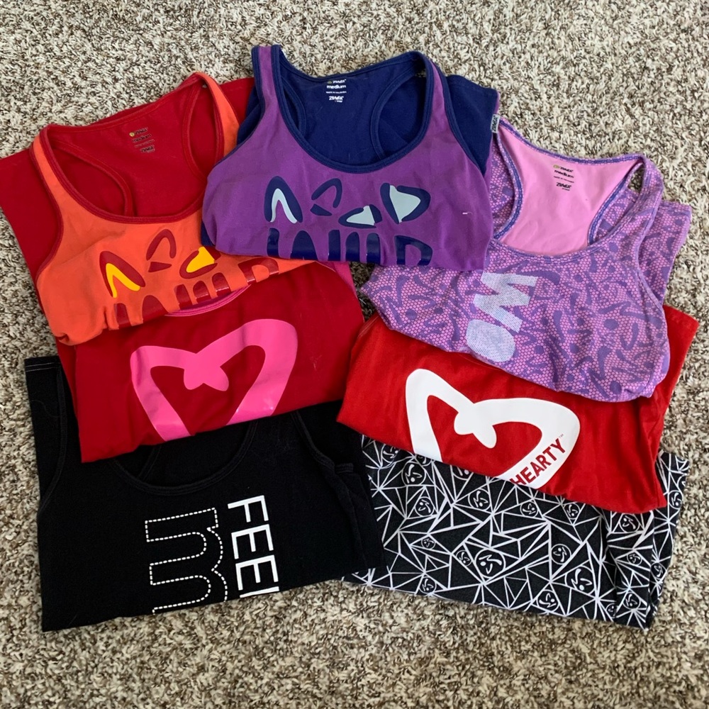 Zumba tank tops (bundle)